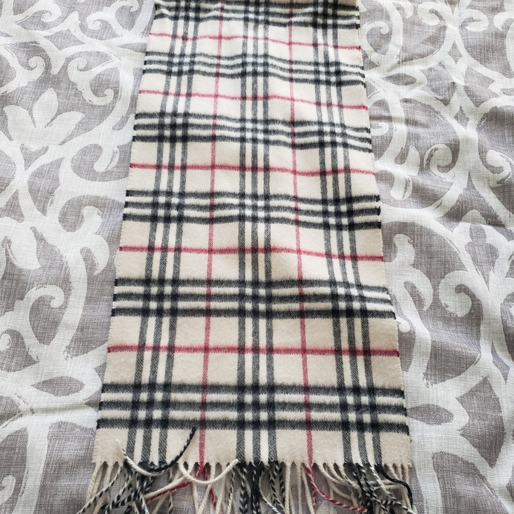 Authentic Burberry scarf nova check